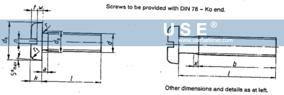 DIN 85 - Slotted Pan Head Machine Screws